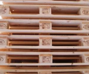 Used EPAL Wood Pallets